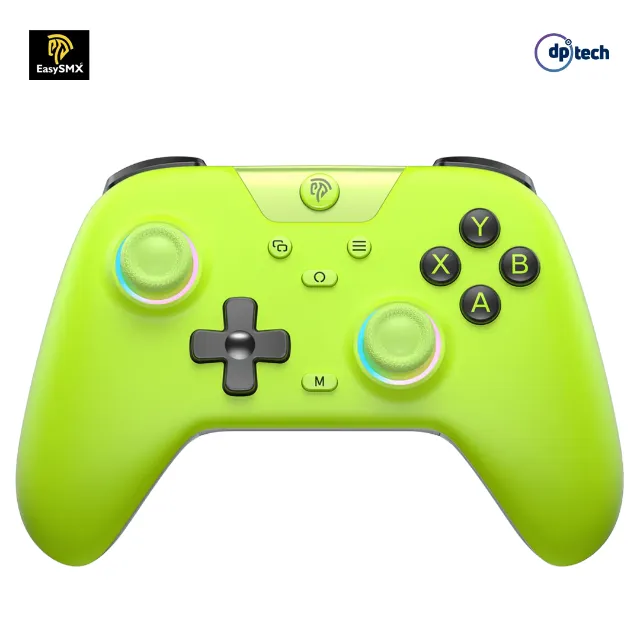 Controle EasySMX X05 - Verde-Limão, Tri-Mode, Hall Effect -Entrega Grátis-