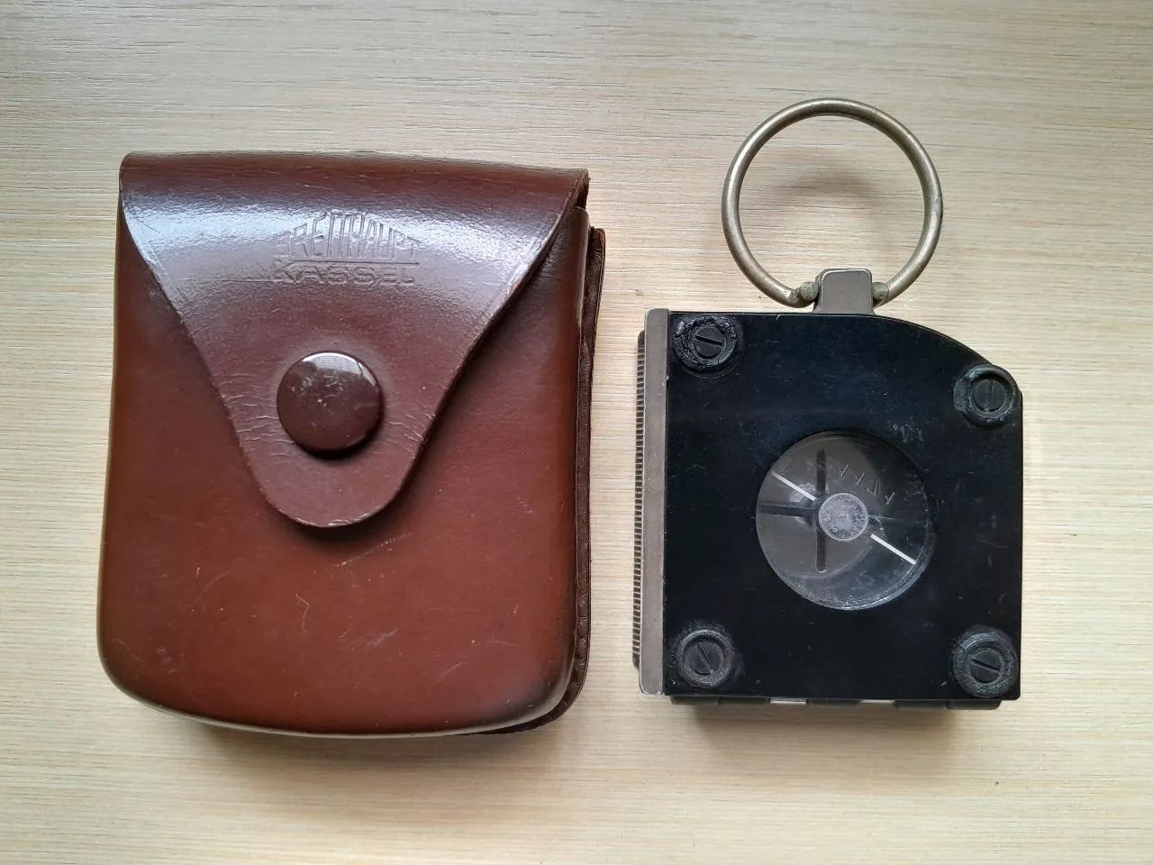 Antiguidade Bússola original alemã Breithaupt Kassel - Foto 6