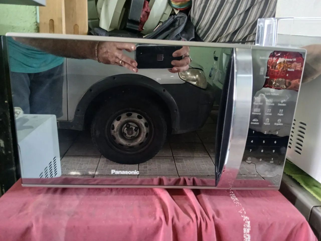 micro-ondas panasonic NN-ST55LMRUN