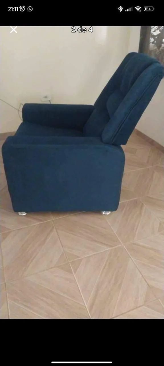 Vendo poltrona reclinável  - Foto 2