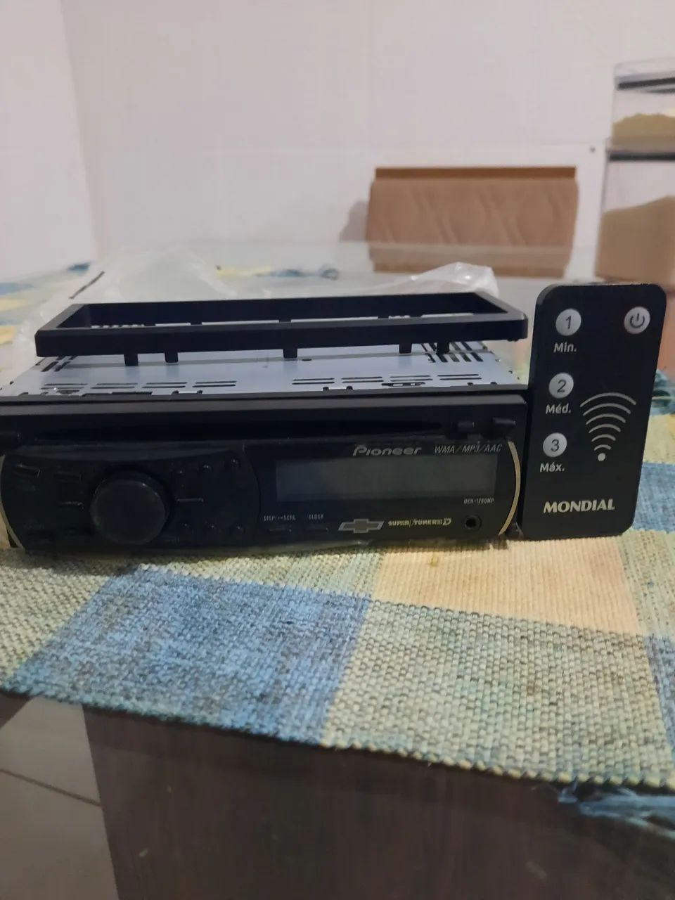 Som Auto Pioneer WMA/MP3/AAC