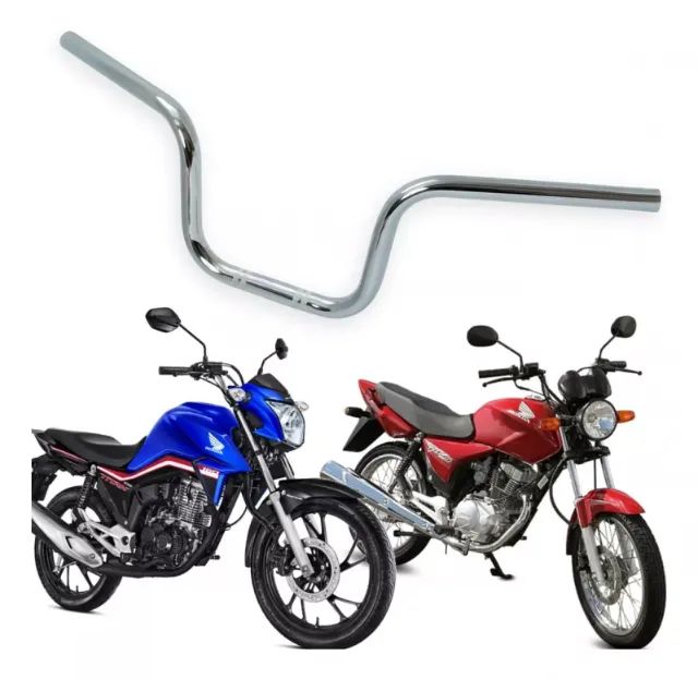 MOTORCYCLE - GUIDÃO - START/FAN/CARGO/TITAN 160 - CROMADO
