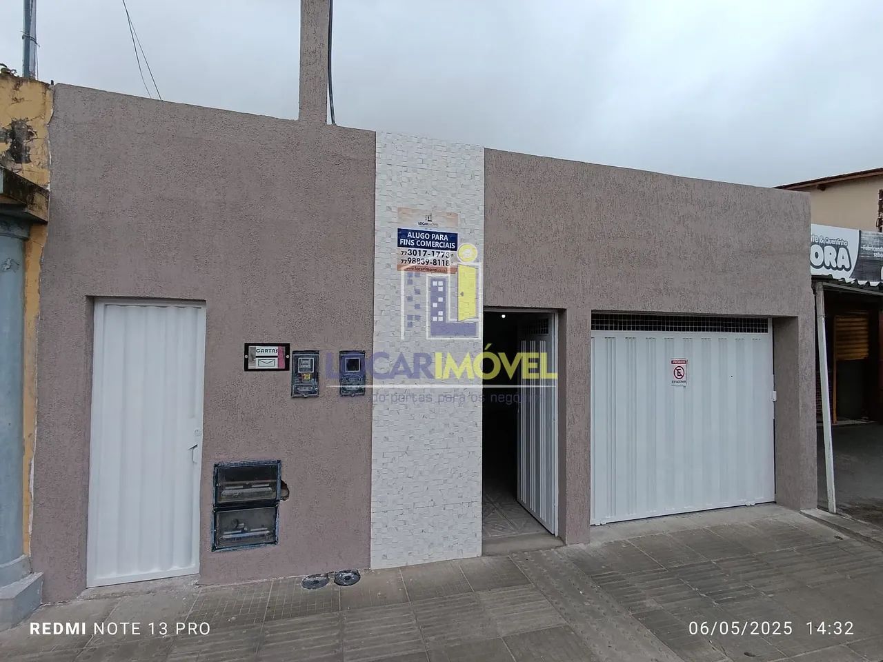 Casa comercial na Av. Ilhéus quase em frente a Igreja Assembleia de Deus para locação, Pat