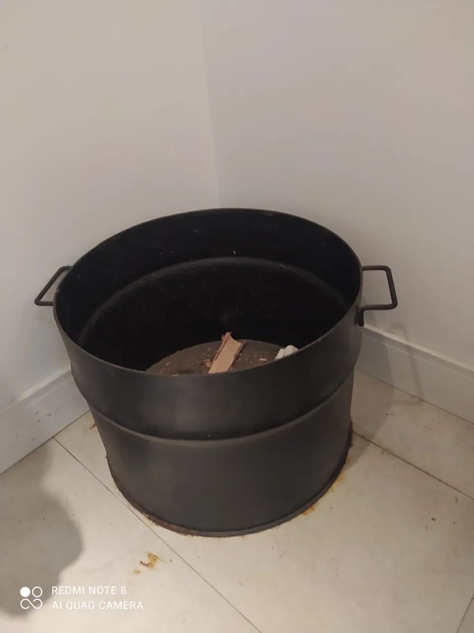 Latão com alças para lenhas  - Foto 2