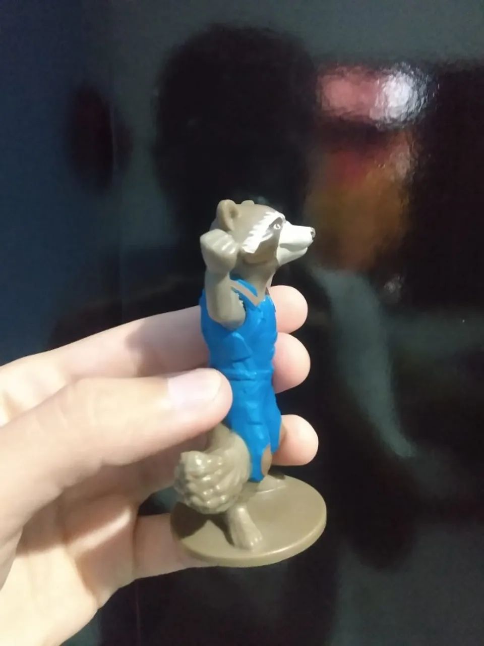 Colecionável Rocket Raccoon Guardião das Galáxias Marvel - Foto 4