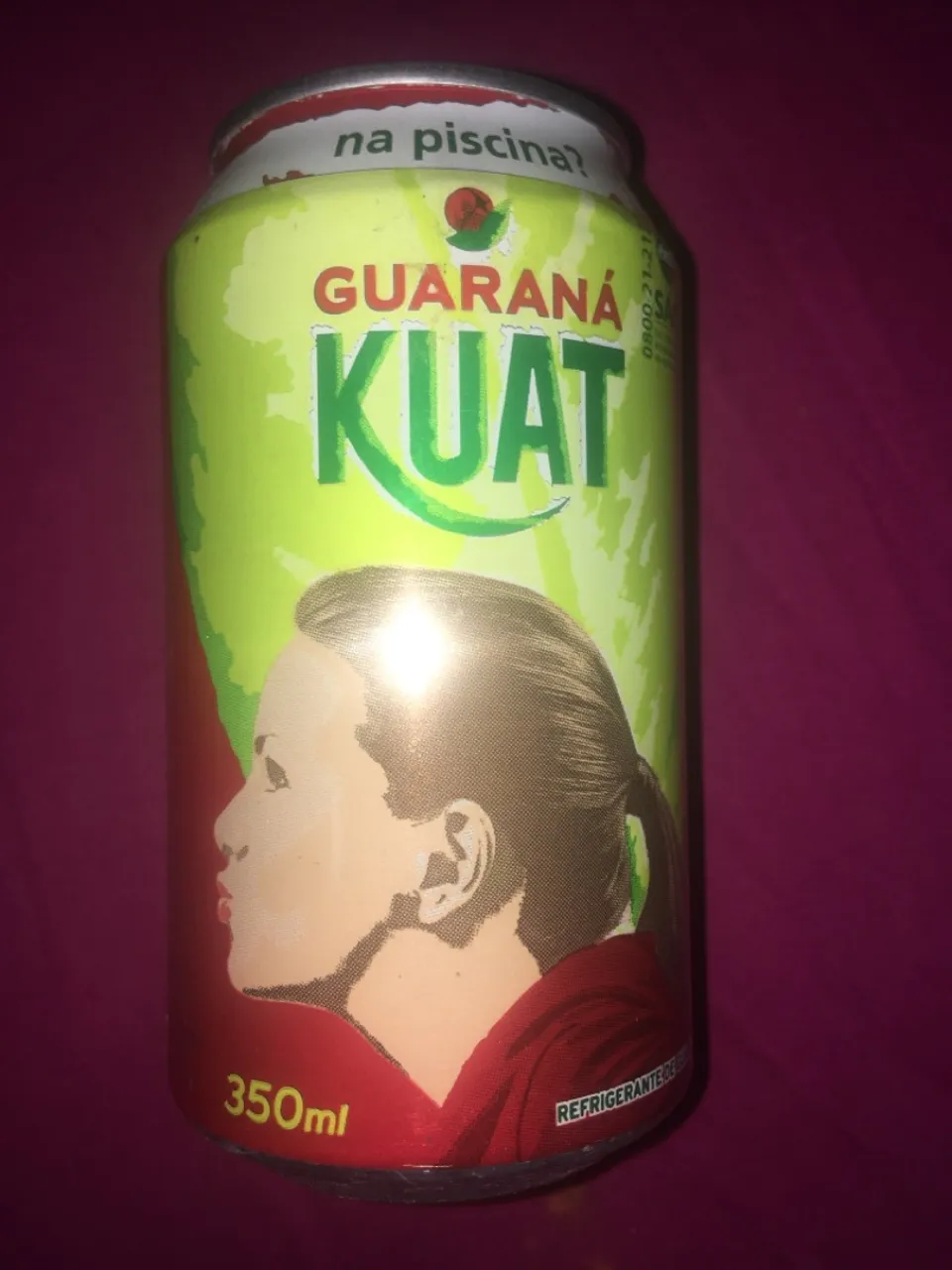 Lata Guaraná Kuat Década de 90