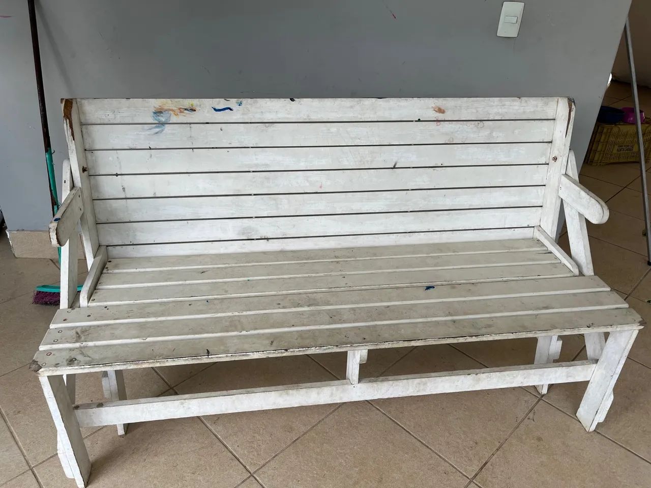 Banco que vira mesa
