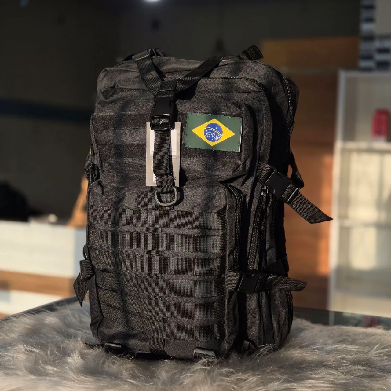 Mochila Tática Preta  - Foto 3