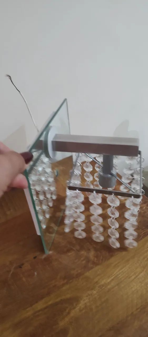 Luminária decorativa cristal nova - Foto 2