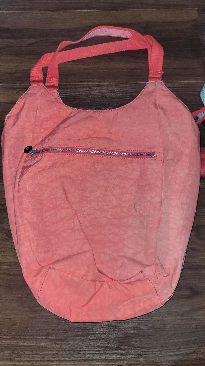 Bolsa Kipling Original - Cor Coral - Foto 2