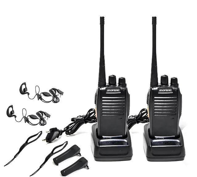 Kit 2 Rádio Comunicador Walk Talk Baofeng 777s com 16 Canais Alcance de 12Km 2 Duas Pçs