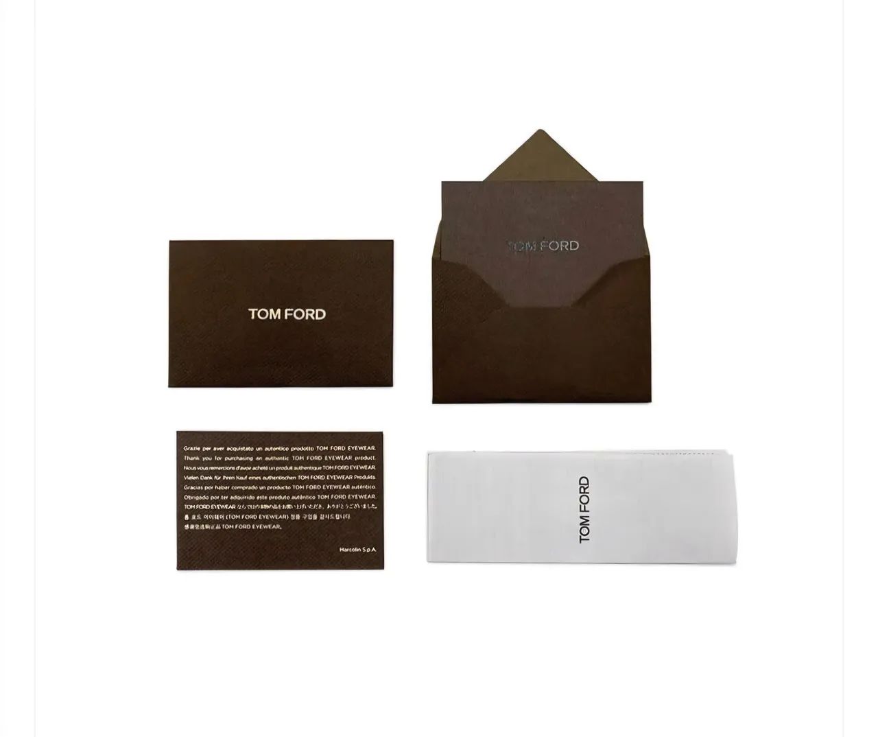 Oculos Tom Ford Clip On Preto  - Foto 3