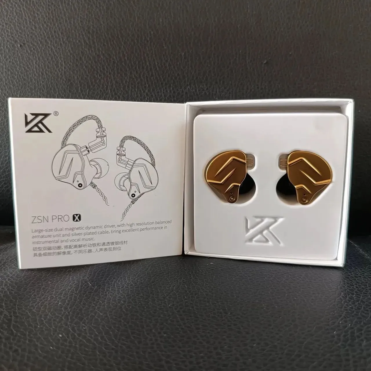 Fone ZSN Pro X - Som Profissional para Músicos e Gamers