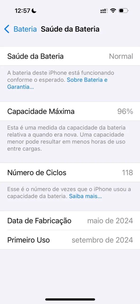 iPhone 15 128 GB seminovo - Foto 4