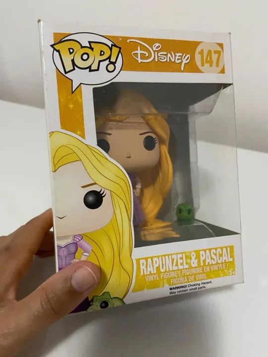 Funko Pop Disney 147 Rapunzel & Pascal - Foto 4