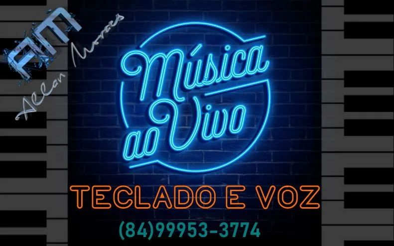 Teclado e Voz para Confraternizações 
