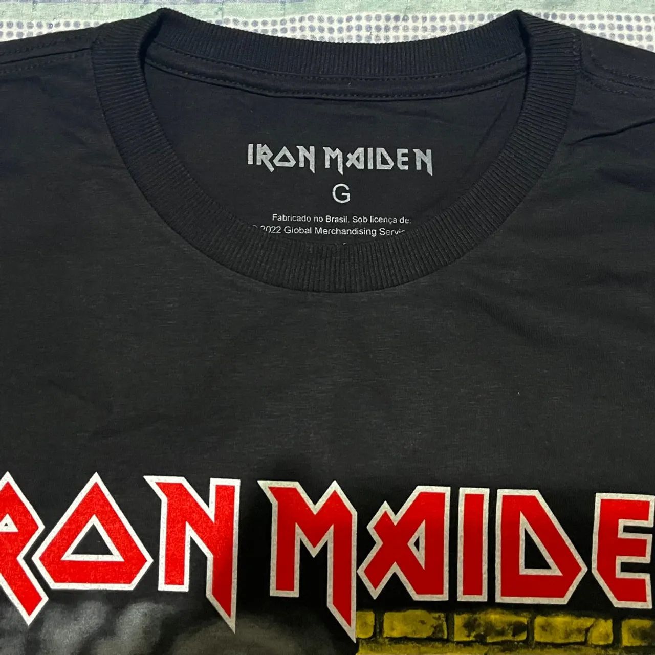 Camiseta Iron Maiden Brasil tour 2022 - Foto 4