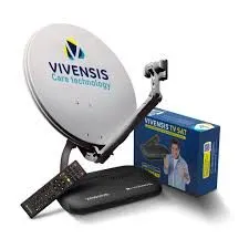 Kit Completo Antena Parabólica + Receptor de Satélite + Instalação GRÁTIS!!!