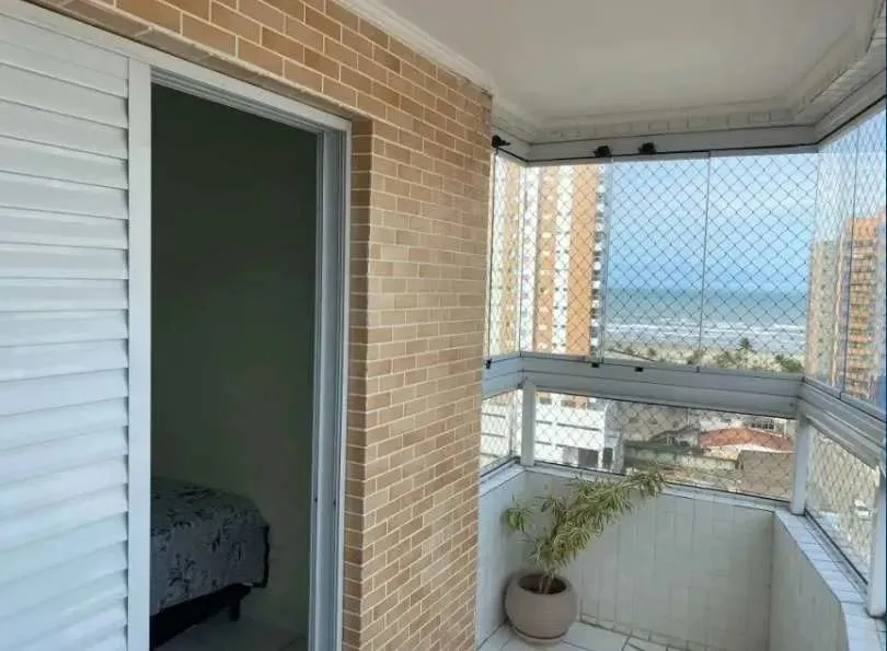 Apartamento vista para o mar em Praia Grande