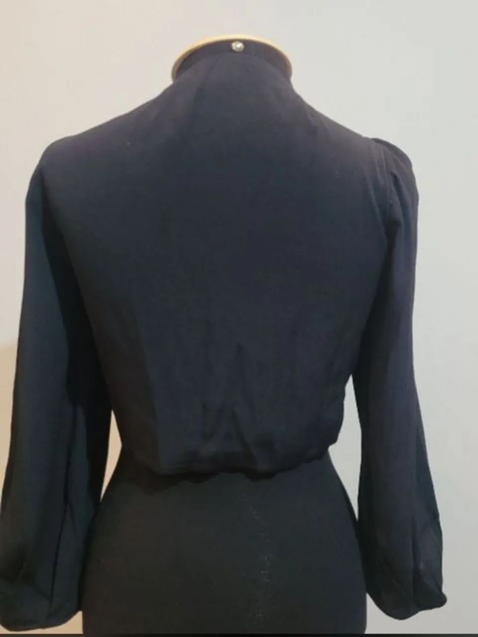Cropped  preto nati vozza - Foto 2
