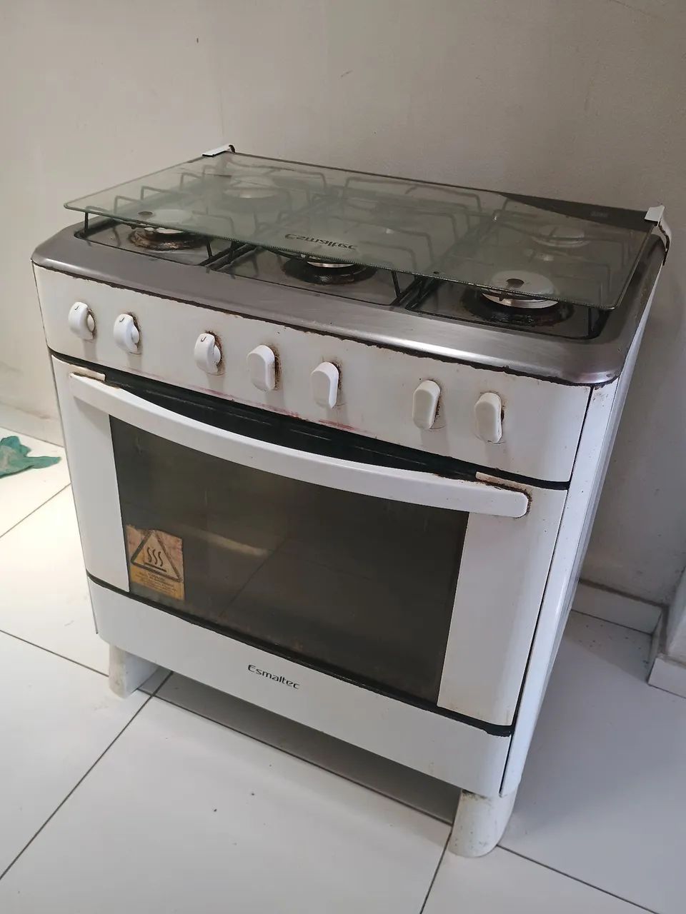 Fogão a Gás Esmaltec 6 Bocas com Forno - Foto 2