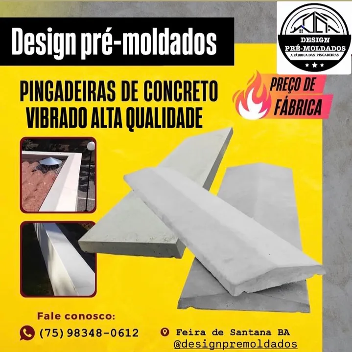 Pingadeiras de Concreto Vibrado - Alta Qualidade
