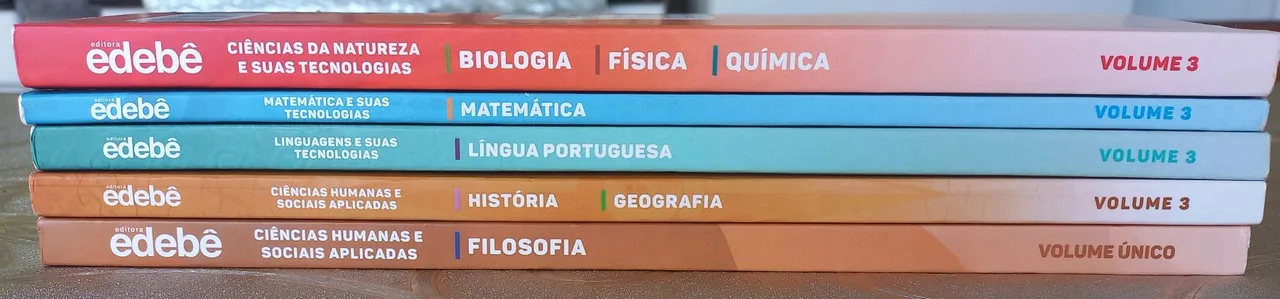 Livros Didáticos Edebê - Completo para o 3 ano Ensino Médio