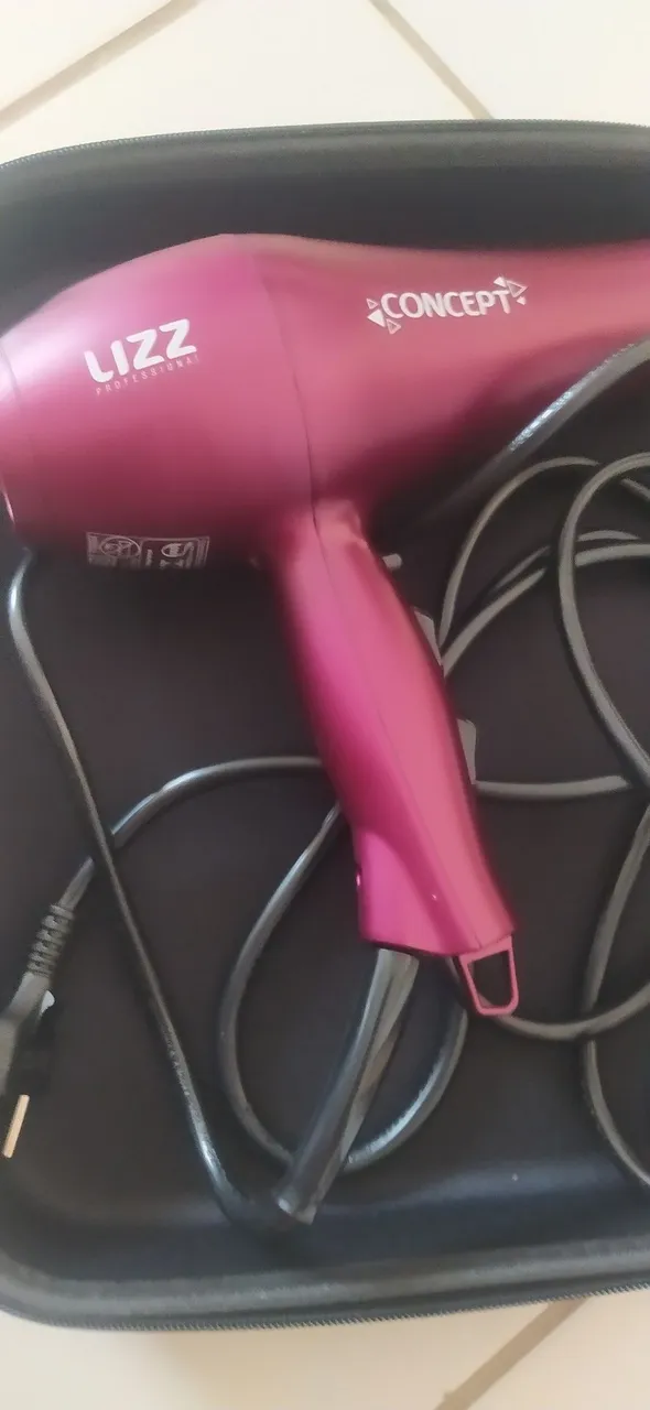 Secador de Cabelo Lizz Professional Concept 110V