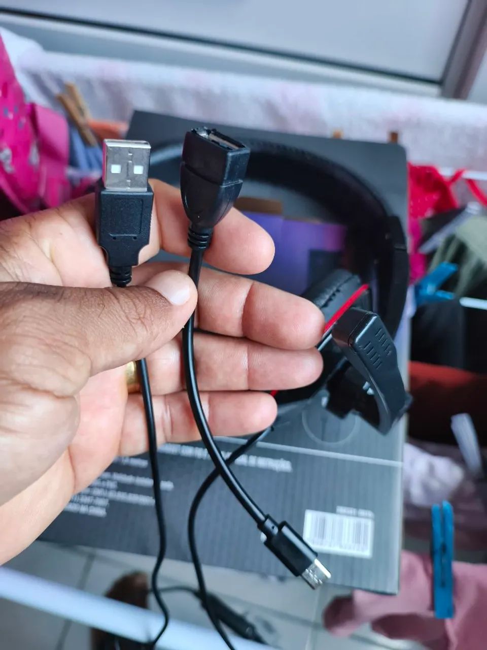 Fone haetset gemer com fio  - Foto 5