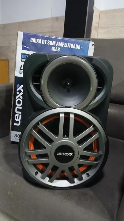 Caixa de Som Amplificada Lenoxx LCA8