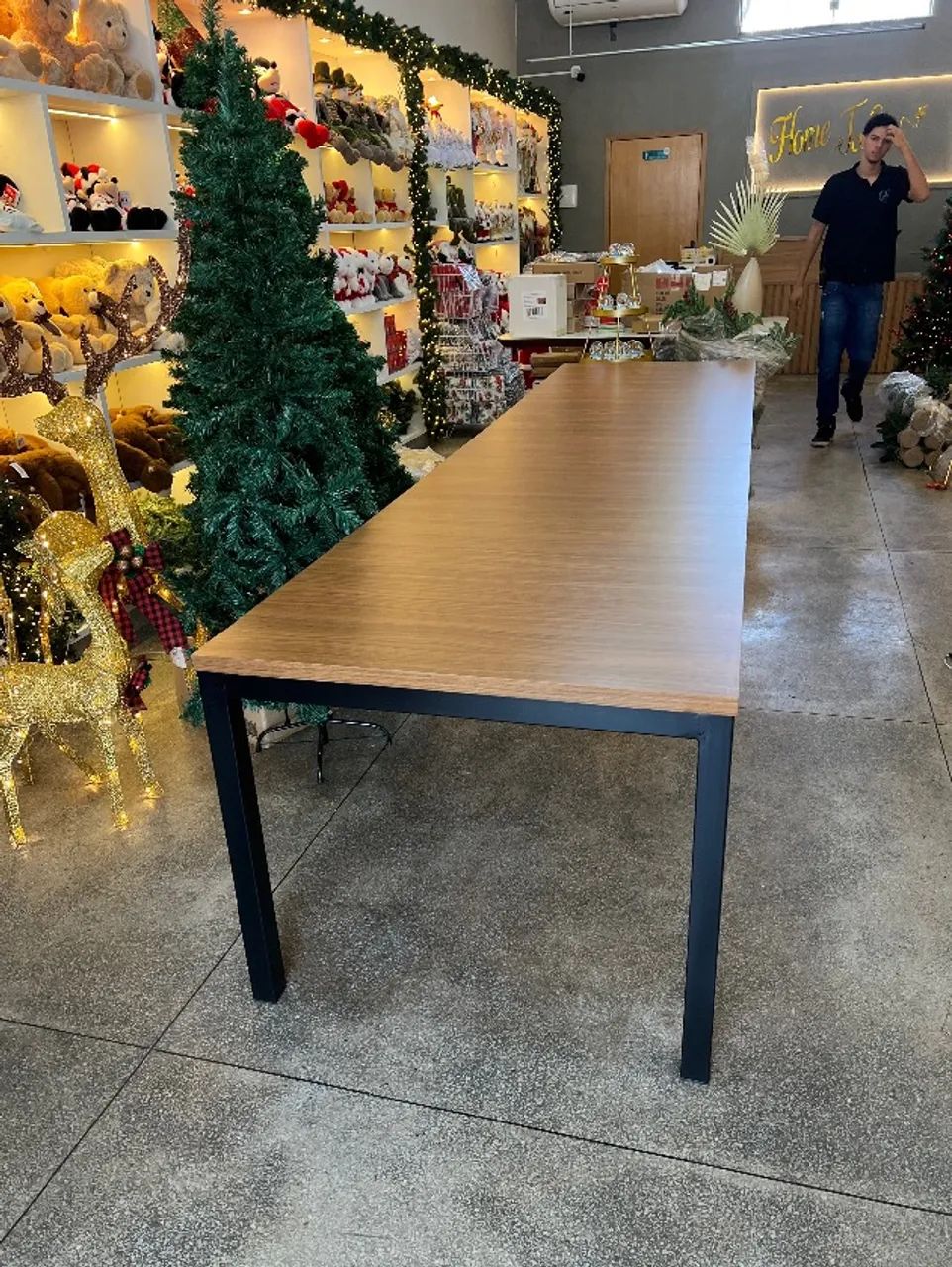 Mesa para área gourmet de 3,50 metros - Foto 3