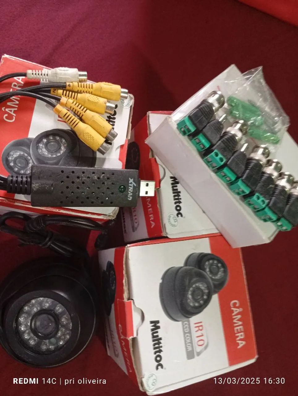 Kit Câmera de Segurança IR10 Multitoc - 4 Câmeras - Foto 2