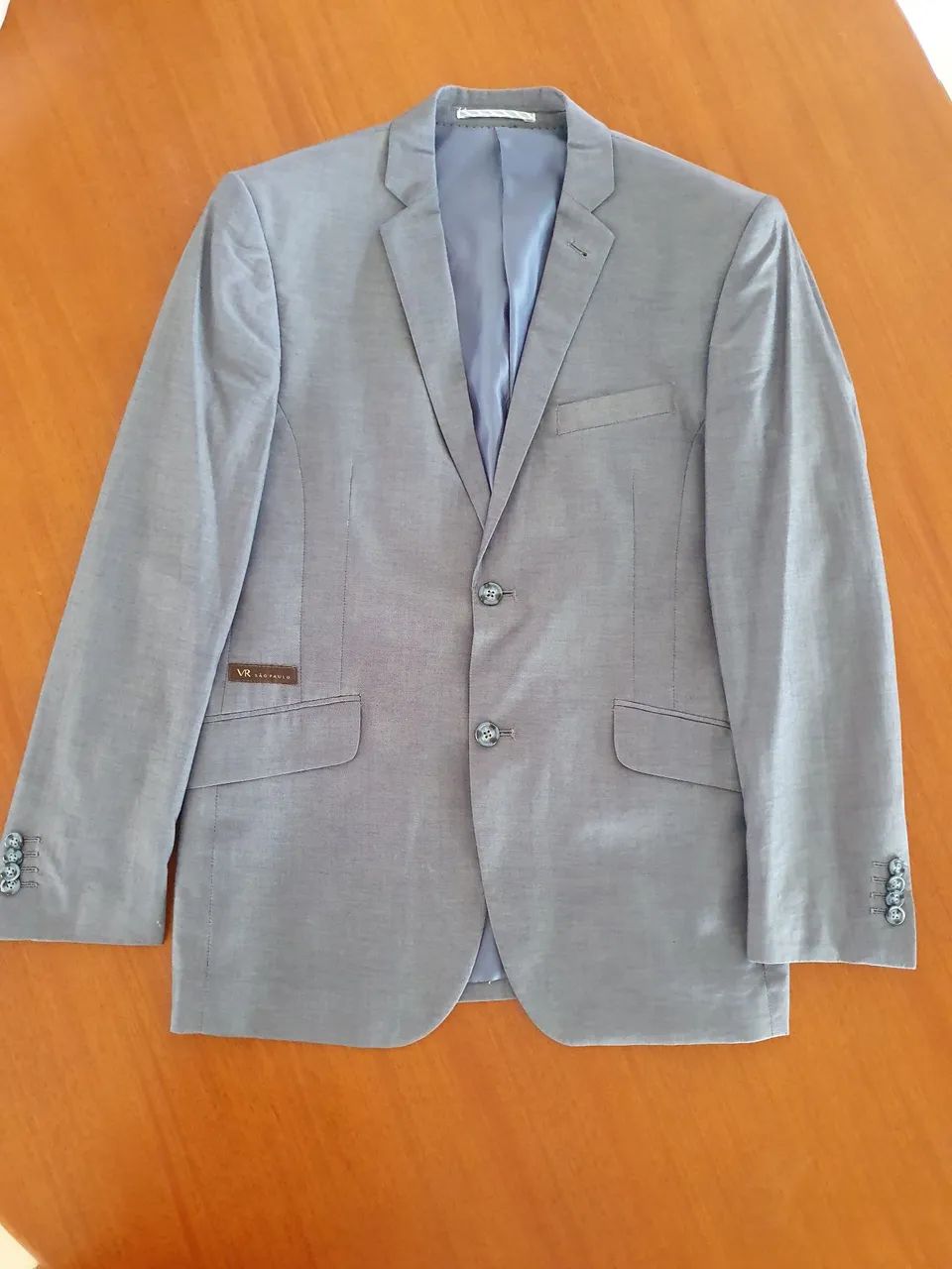Blazer masc. esporte fino slim VR Collezioni - tam 46 - Foto 2