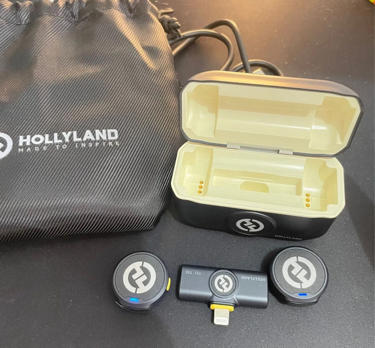 Microfone Hollyland Lark M2 - Sem Fio