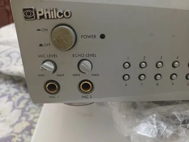 aparelho gradiente para cd e fitas com cabos e cotrole