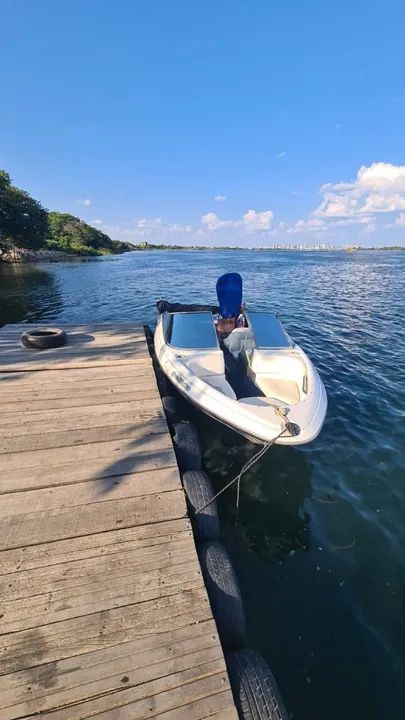 Lancha Bayliner 1800 - 85 HP - não aceito troca - Foto 3