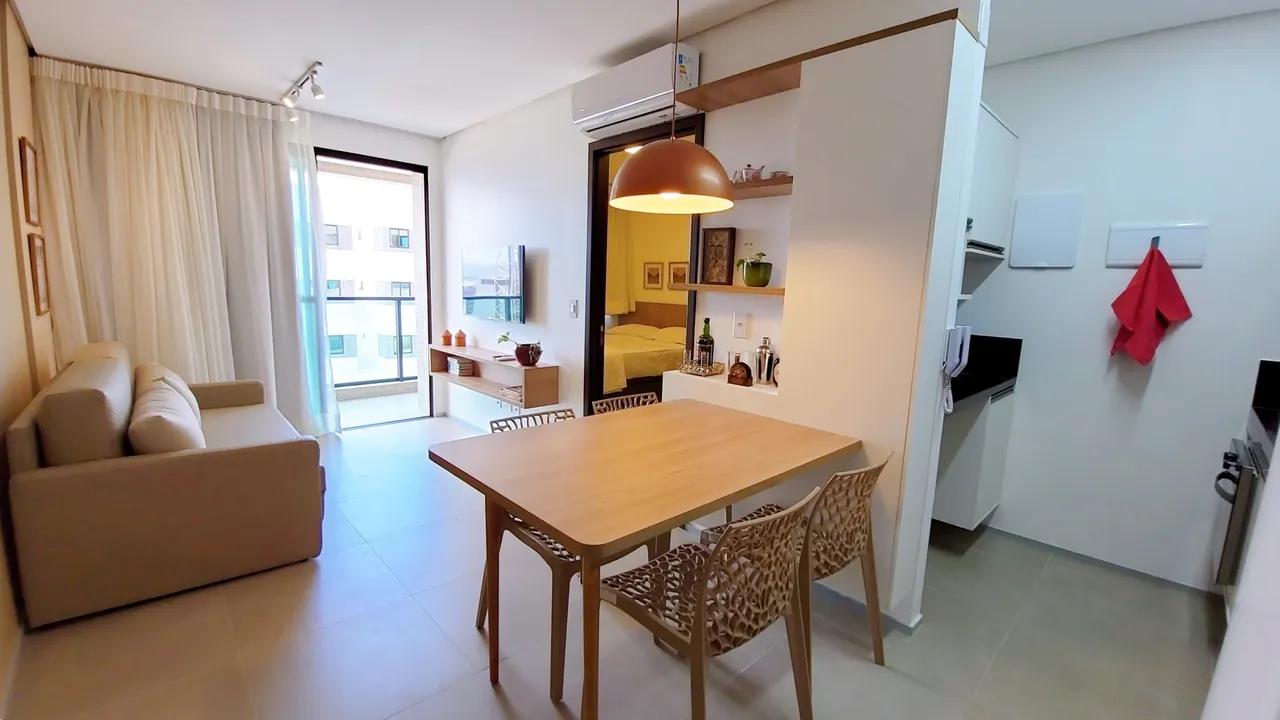 Quarto de sala para alugar no Edf. Liv Residence na Ponta Verde, Maceió