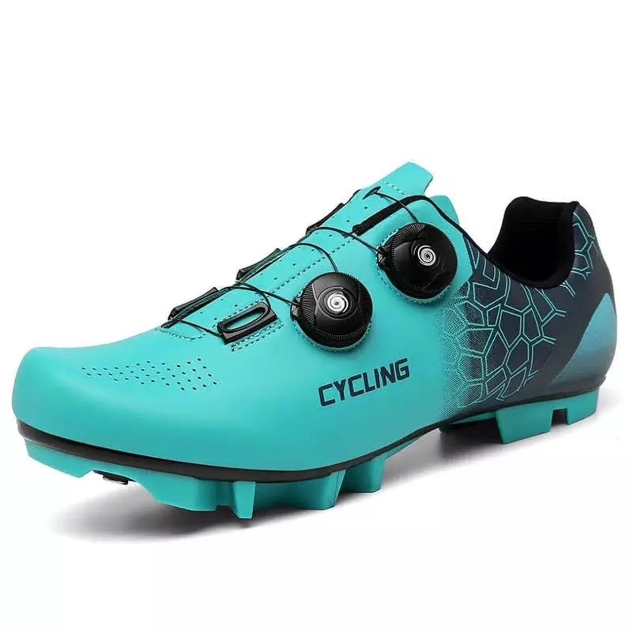 Sapatilha Ciclismo - Tamanho 35 -  Azul