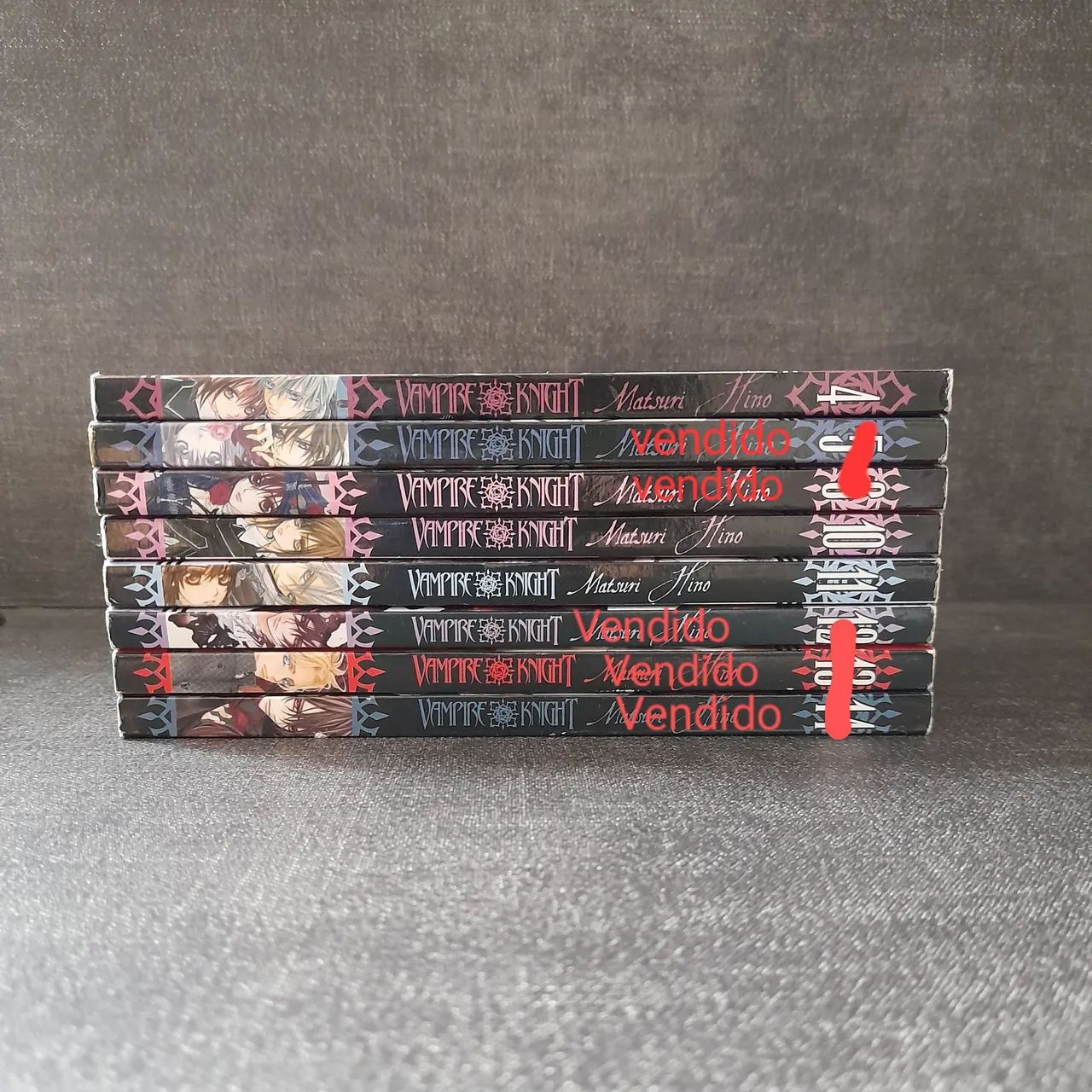 Mangá Vampire knight (vários números)