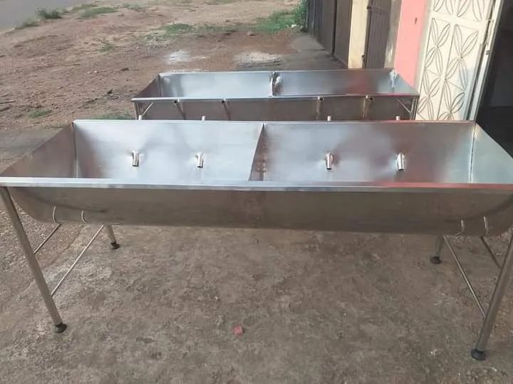 Conjunto de 2 Bancadas de Aço Inox para Restaurante - Foto 4