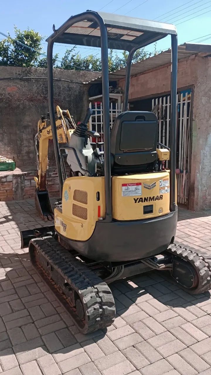 Mini Escavadeira Yanmar Vio17 Ano 2022 - Foto 5