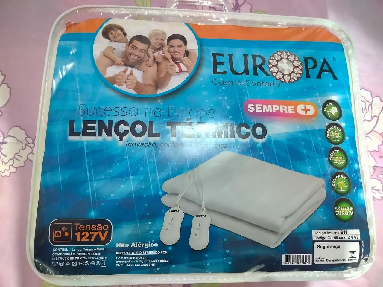 Lençol térmico europa nunca usado  - Foto 2