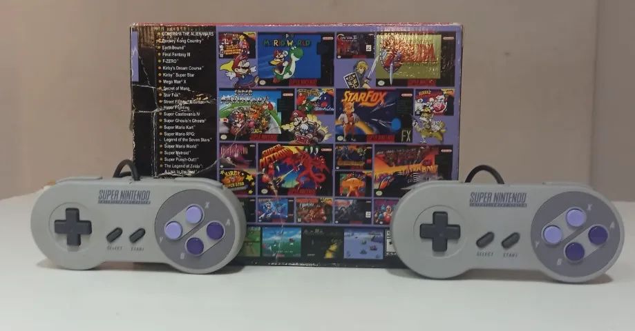 Super Nintendo Classic com Desbloqueio completo Original com 21 jogos. Aceito cartão. - Foto 3