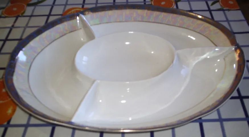 Prato Travessa com Divisórias Porcelana Schmidt - Foto 3