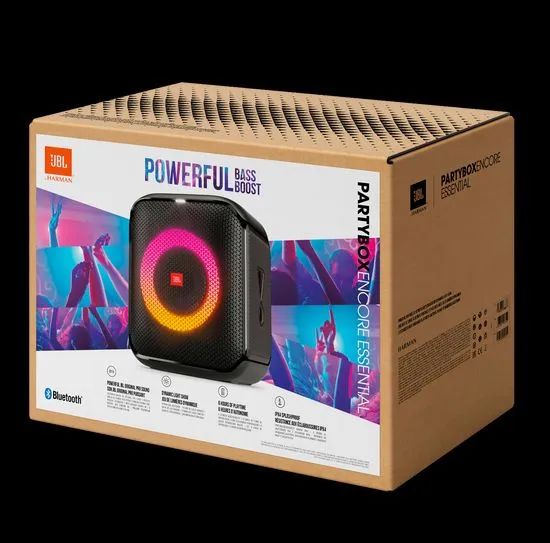 Caixa de som JBL Powerfull Bass Boost com 2 microfones sem fio - Foto 2