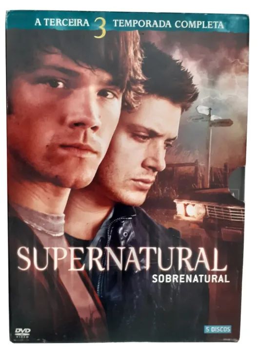 Box DVD Supernatural 3ª Temporada (5 discos)