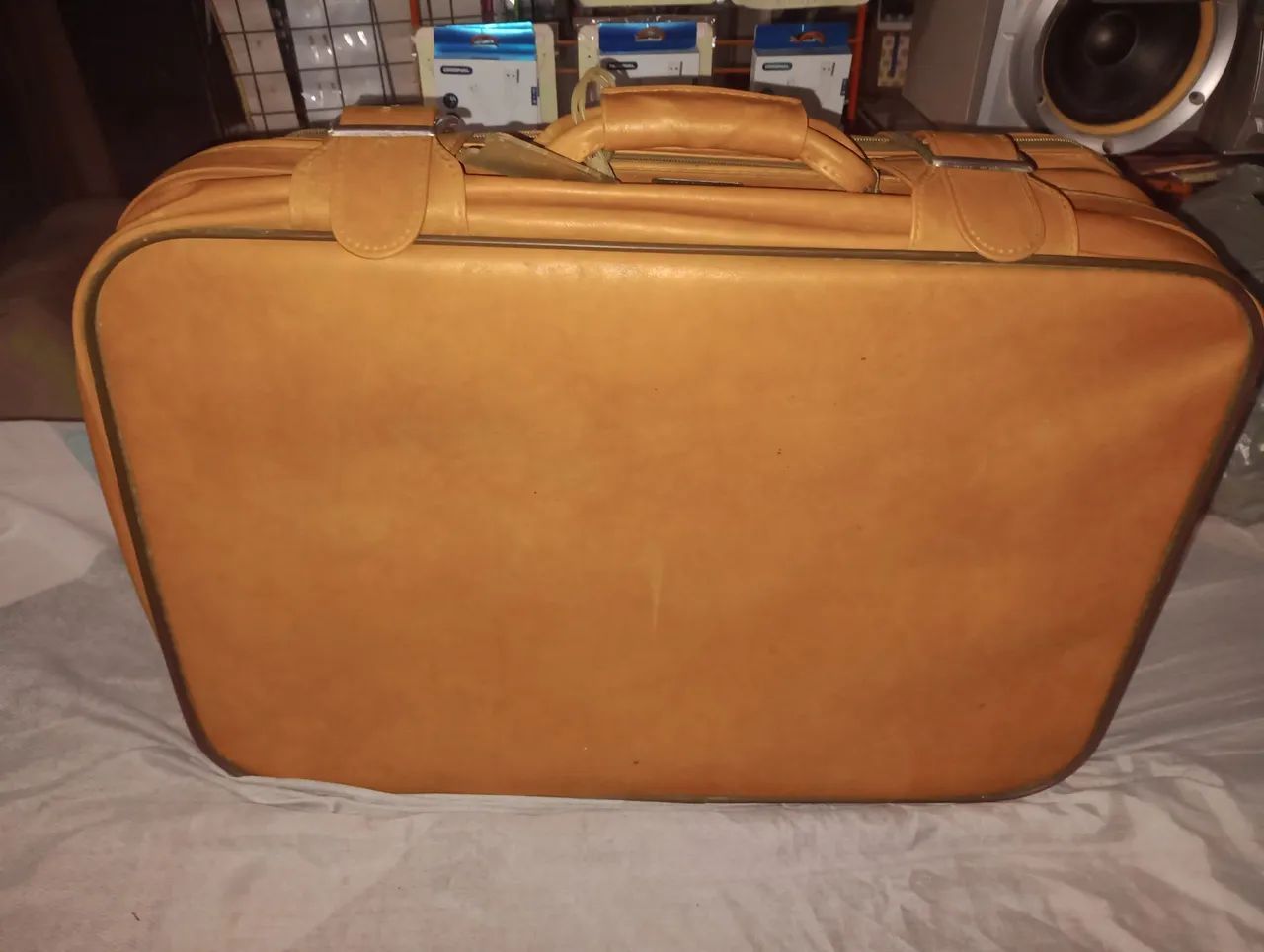 Mala de Viagem Vintage em Couro - Clássico e Elegante - Foto 2