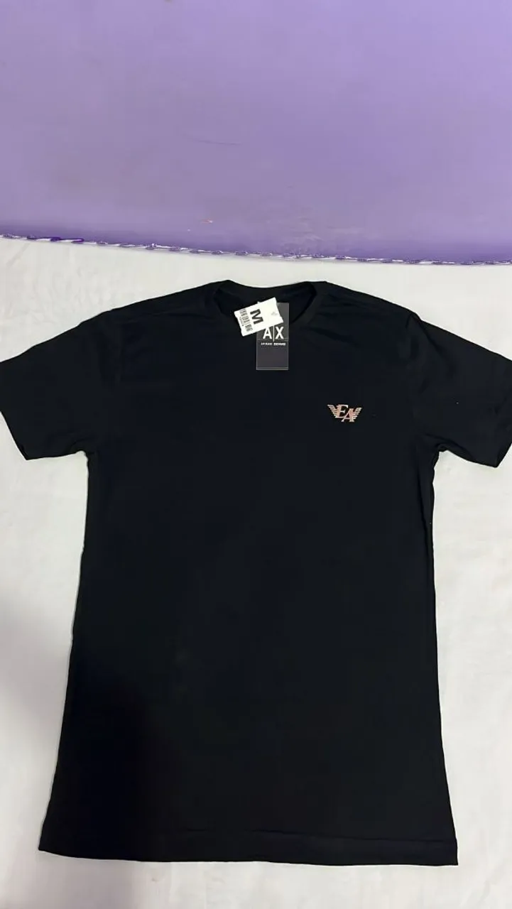 Camiseta Armani Exchange AX Preta - Nova