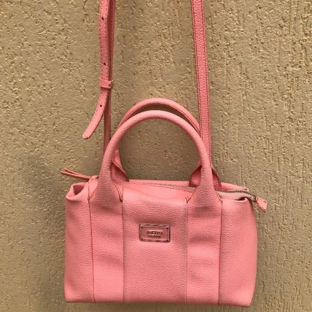 Bolsa Arezzo Giorno Rosa Claro Lisa (Usado) - Foto 2