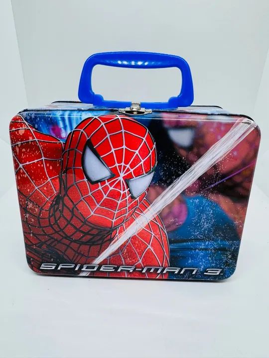 Lancheira metálica Homem-Aranha 3 - Foto 2